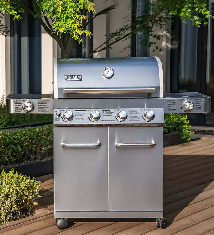 Monument Grills 24367 | Stainless Infrared Propane Gas Grill 24367