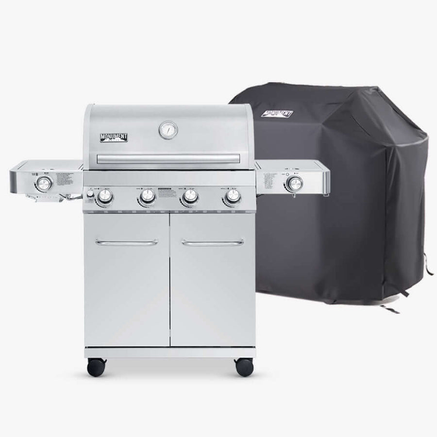 Monument Grills 24367 | Stainless Infrared Propane Gas Grill 24367
