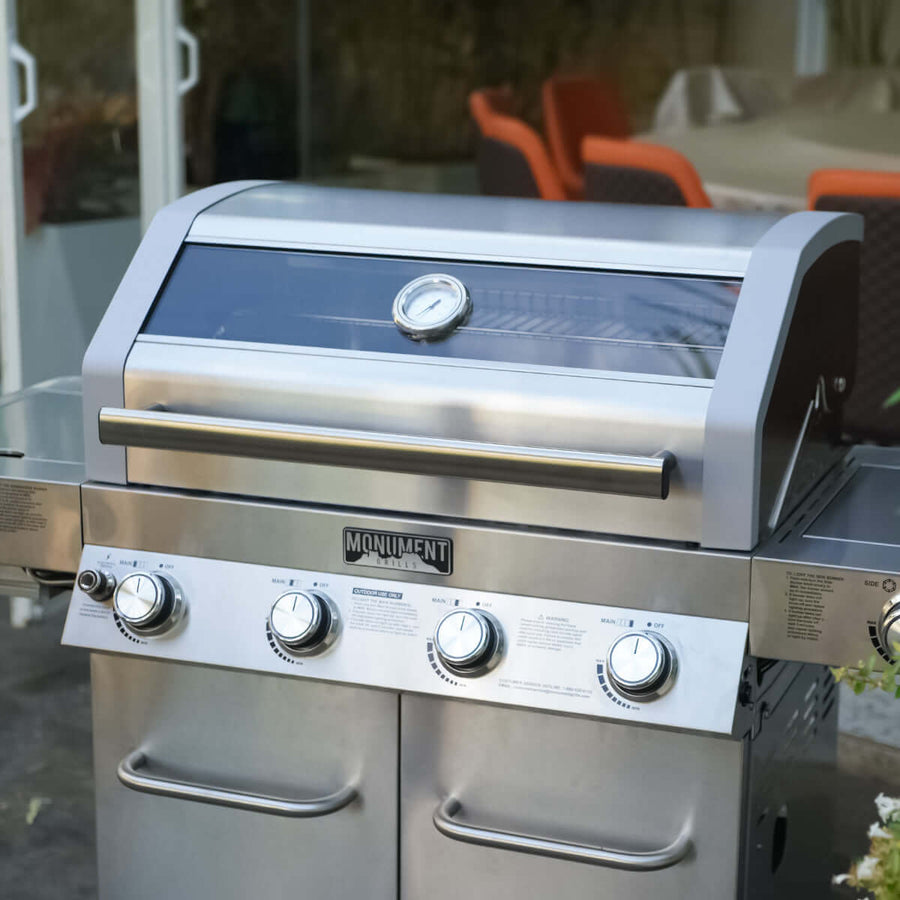 Monument Grills Stainless Infrared Propane Gas Grill 35633