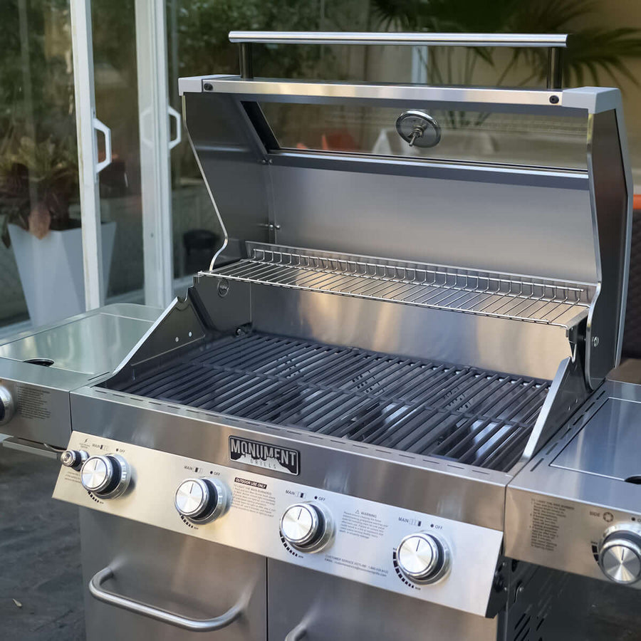Monument Grills Stainless Infrared Propane Gas Grill 35633