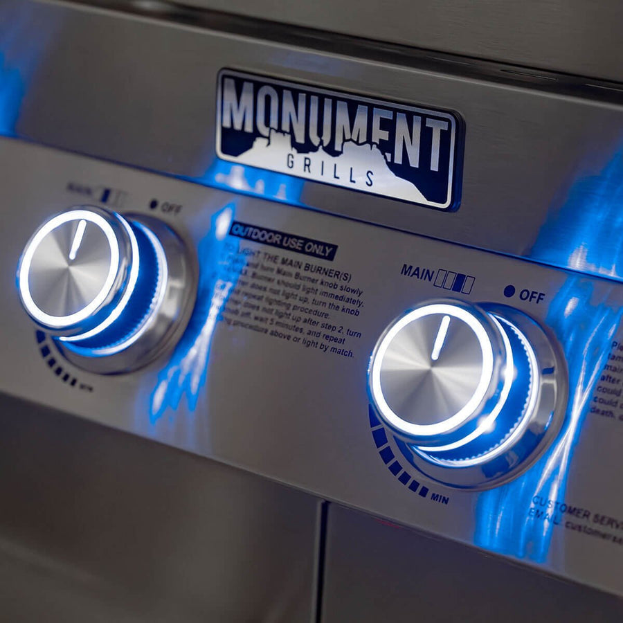 Monument Grills Stainless Infrared Propane Gas Grill 35633