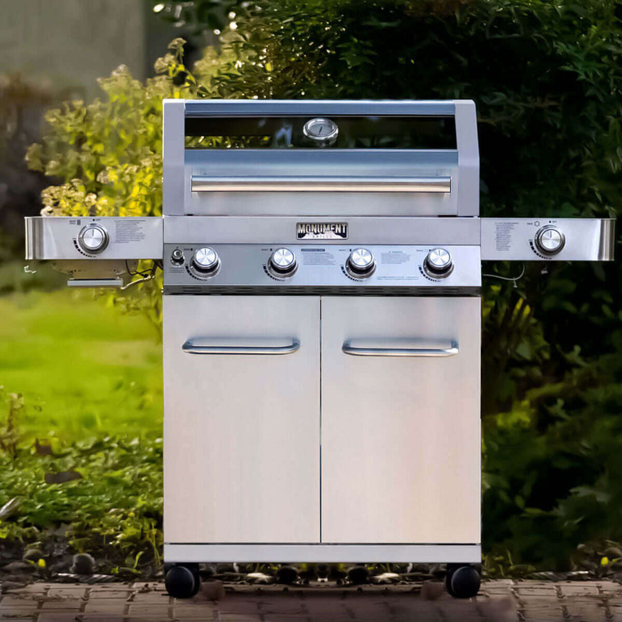 Monument Grills Stainless Infrared Propane Gas Grill 35633