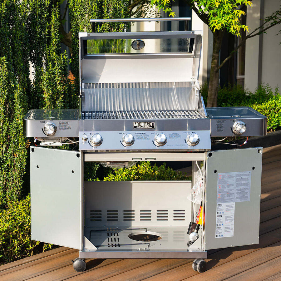 Monument Grills Stainless Infrared Propane Gas Grill 35633