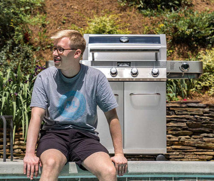 Monument Grills Stainless Infrared Propane Gas Grill 35633