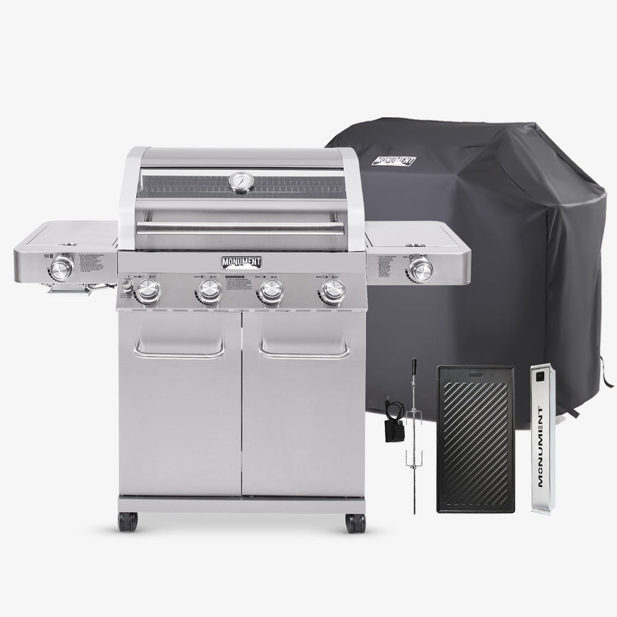 Monument Grills Stainless Infrared Propane Gas Grill 35633