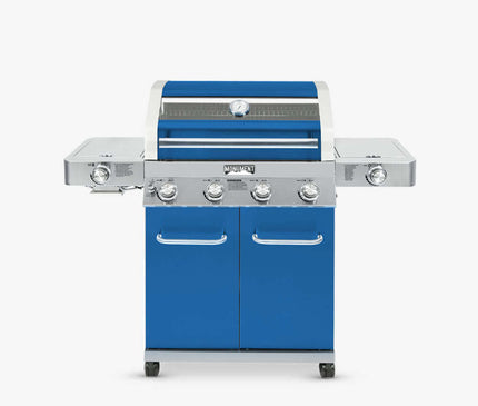 Monument Grills Matte Blue Infrared Propane Gas Grill 35633B