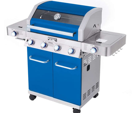 Monument Grills Matte Blue Infrared Propane Gas Grill 35633B