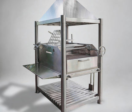 Tagwood BBQ BBQ12SS Beast XL 360 Open Fire Grill 04
