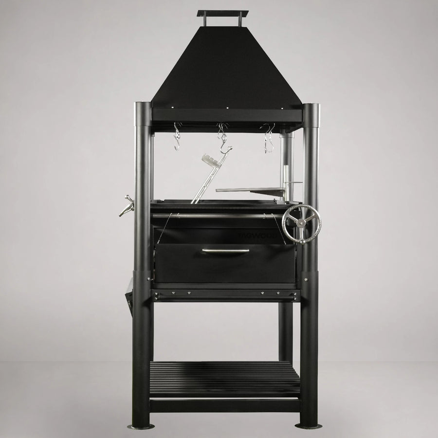Tagwood BBQ BBQ12SI Beast XL 360 Open Fire Grill 03