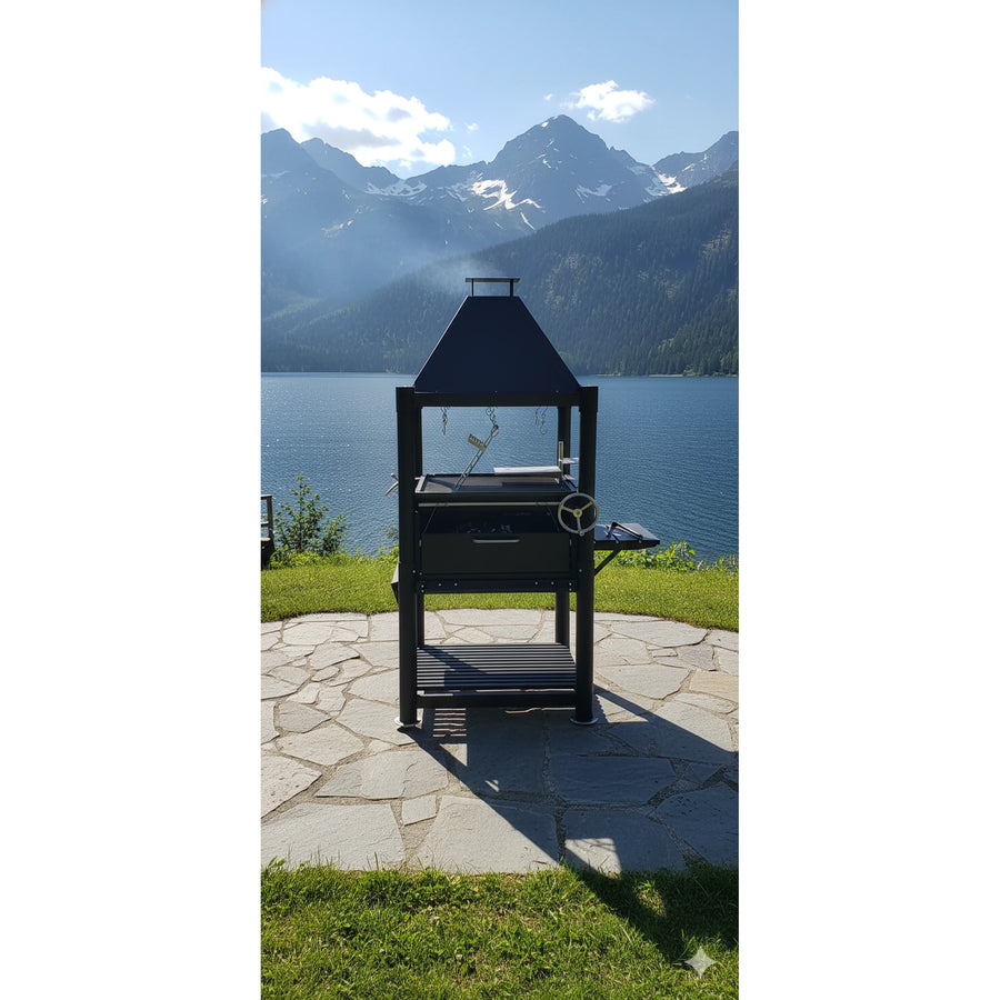 Tagwood BBQ BBQ12SI Beast XL 360 Open Fire Grill 04