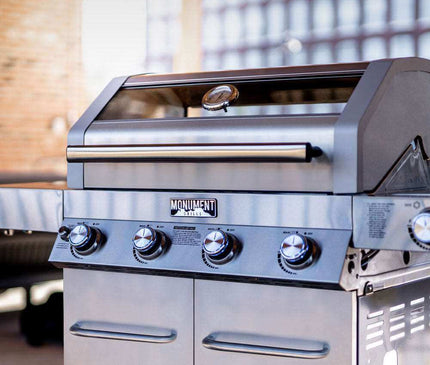 Monument Grills 41847NG | Stainless Natural/Propane Gas Grill 41847NG