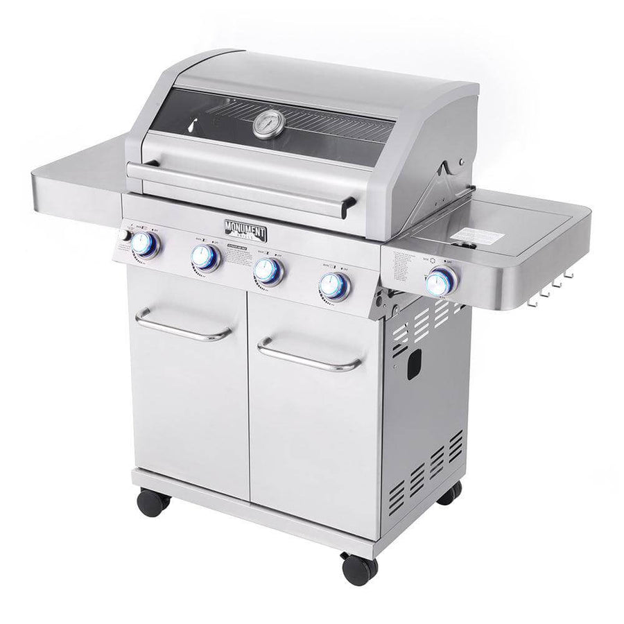 Monument Grills 41847NG | Stainless Natural/Propane Gas Grill 41847NG