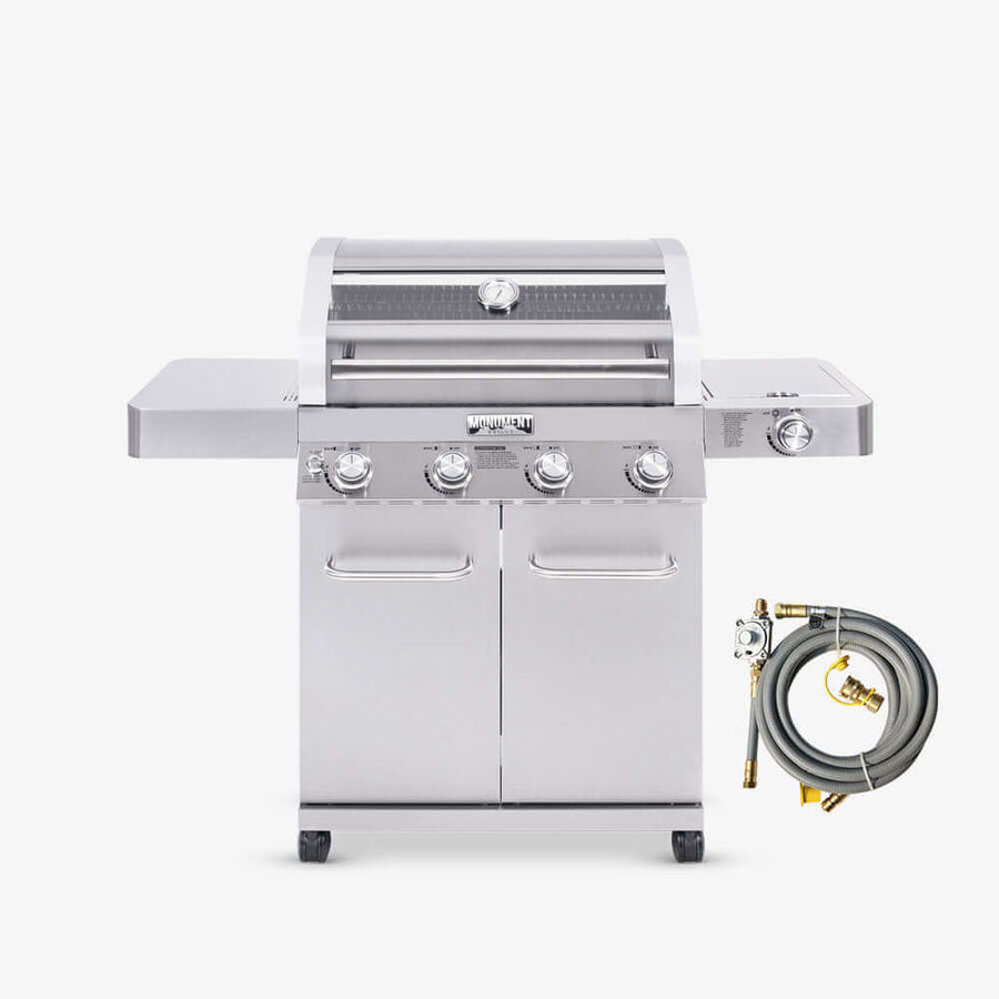 Monument Grills 41847NG | Stainless Natural/Propane Gas Grill 41847NG