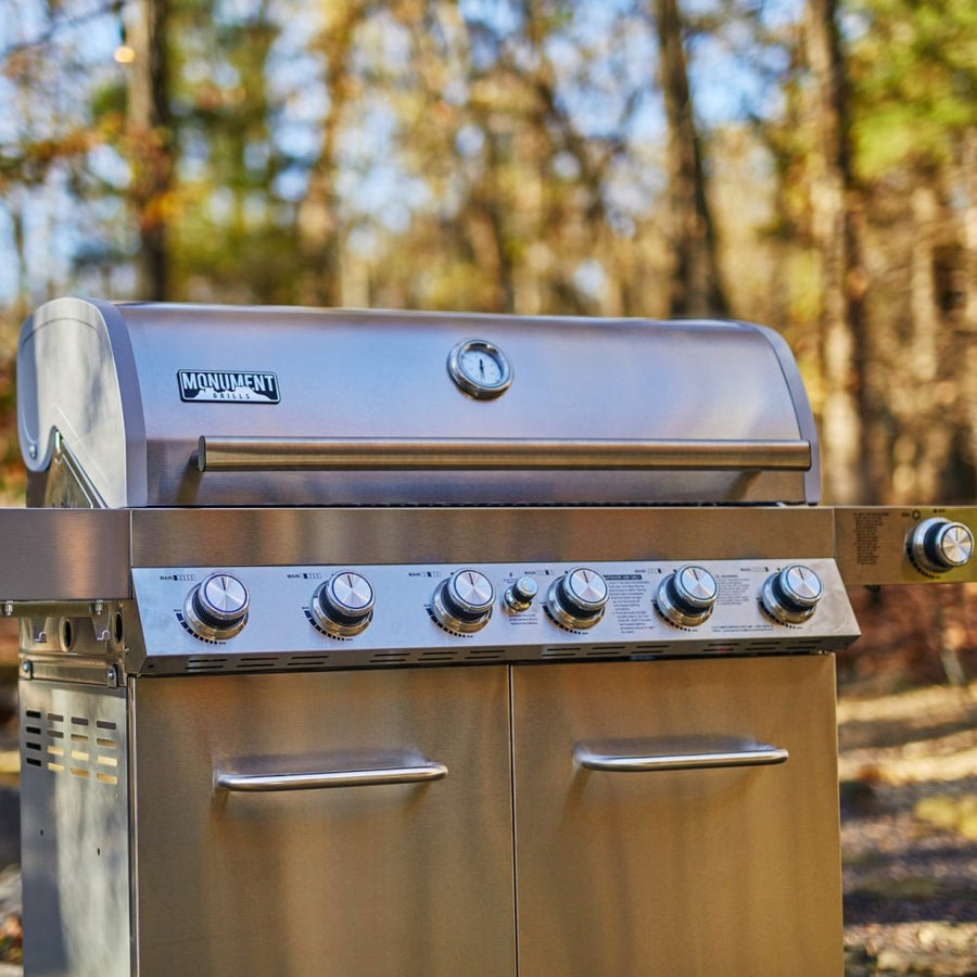 Monument Grills Full Stainless Propane Gas Grill 77352