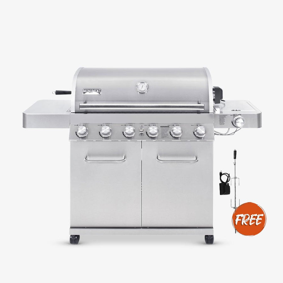 Monument Grills Full Stainless Propane Gas Grill 77352