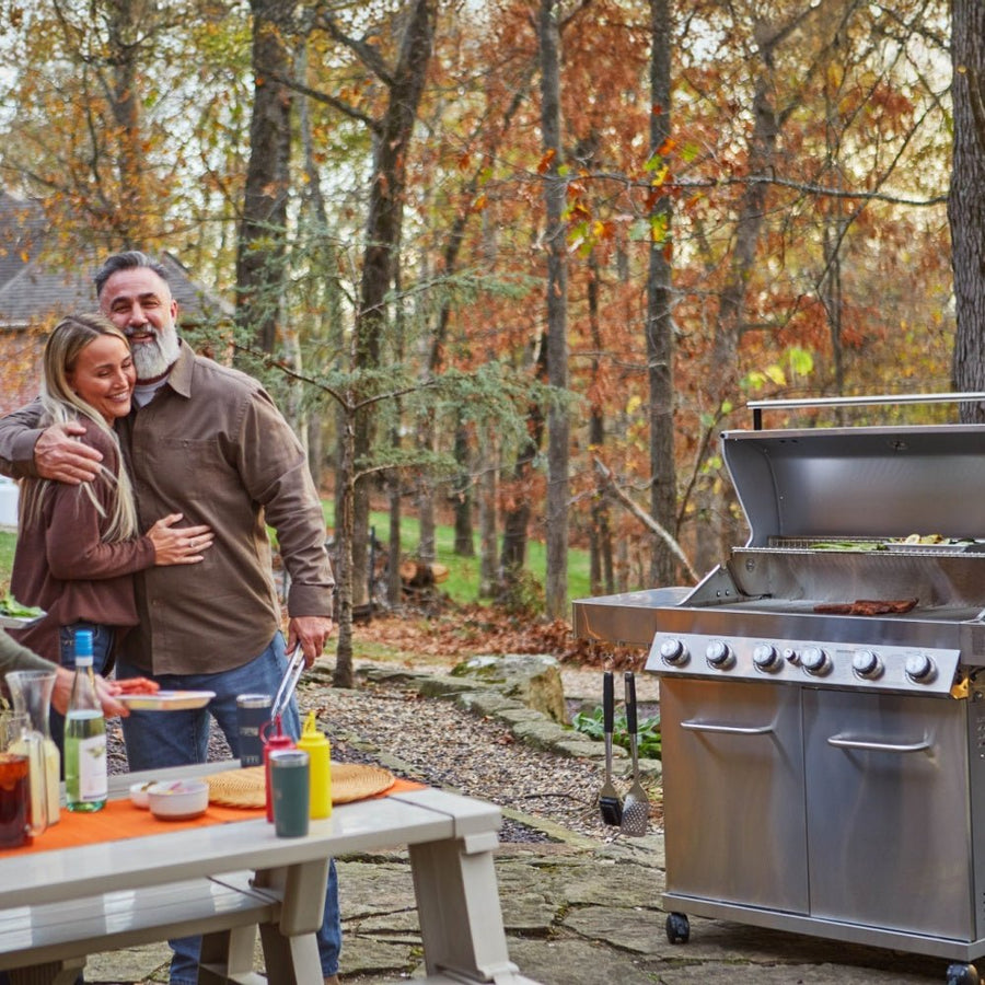 Monument Grills Full Stainless Propane Gas Grill 77352
