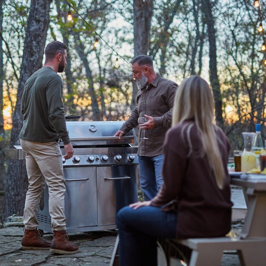 Monument Grills Full Stainless Propane Gas Grill 77352
