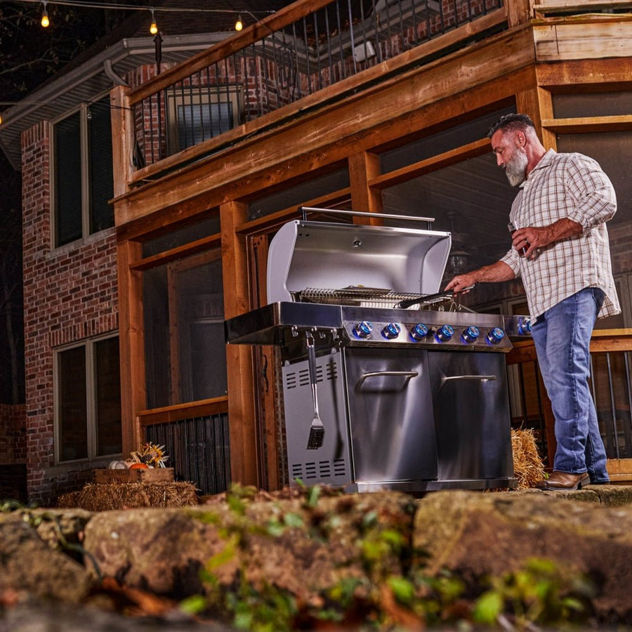 Monument Grills Full Stainless Propane Gas Grill 77352