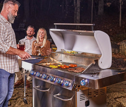 Monument Grills Full Stainless Propane Gas Grill 77352