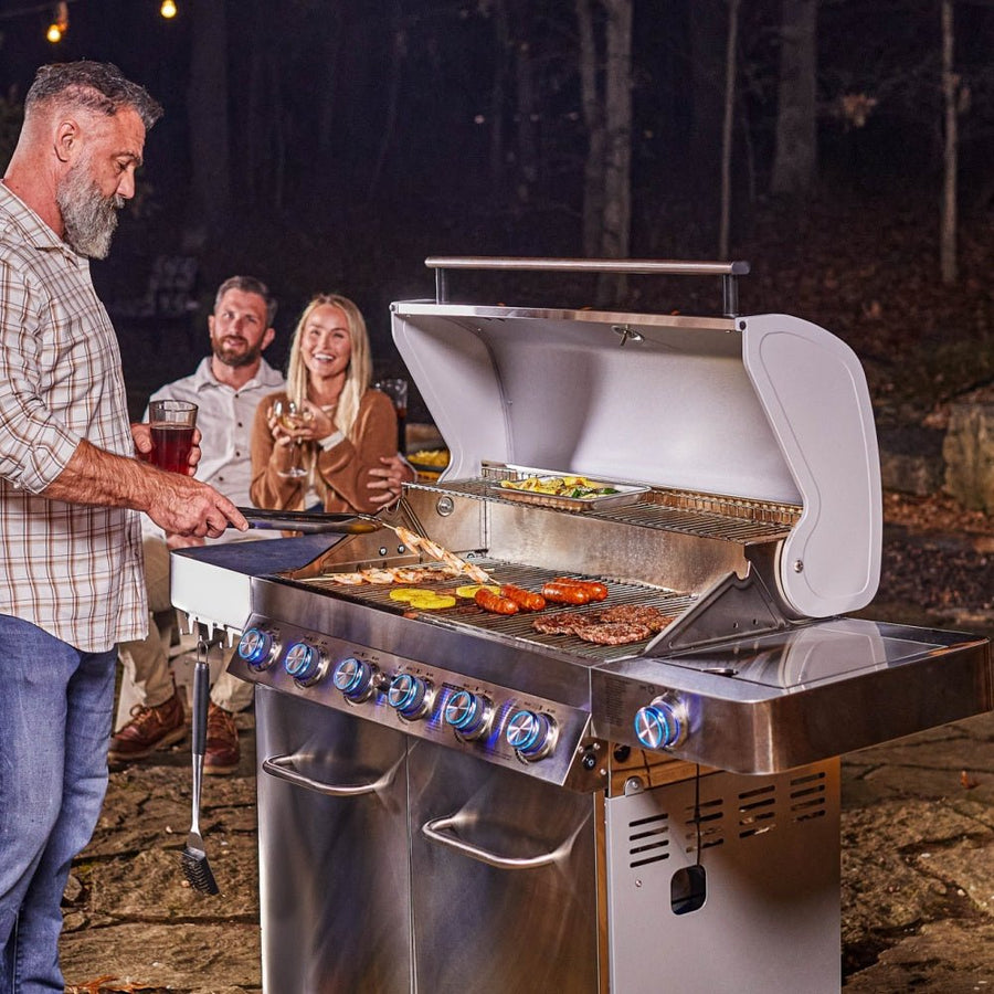 Monument Grills Full Stainless Propane Gas Grill 77352