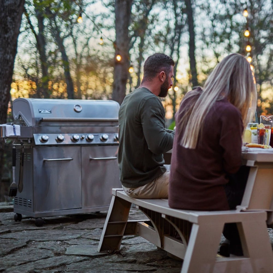Monument Grills Full Stainless Propane Gas Grill 77352