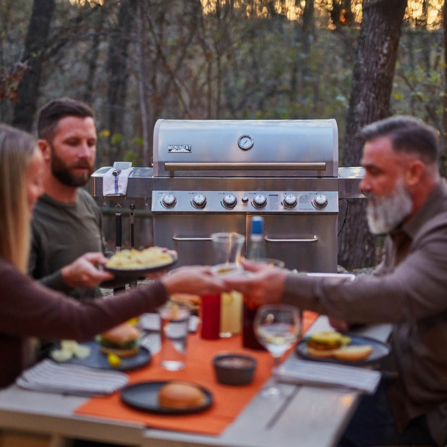 Monument Grills Full Stainless Propane Gas Grill 77352
