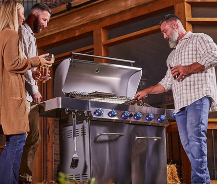 Monument Grills Full Stainless Propane Gas Grill 77352