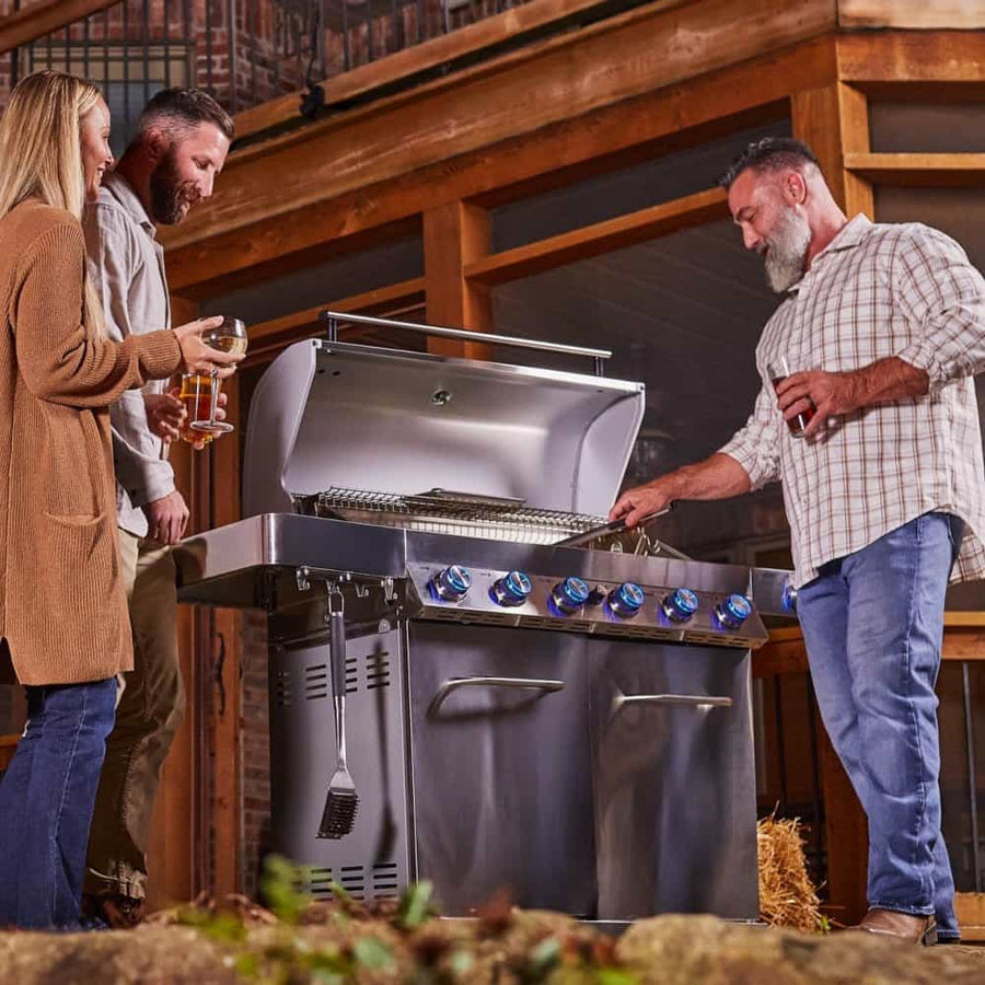 Monument Grills Full Stainless Propane Gas Grill 77352