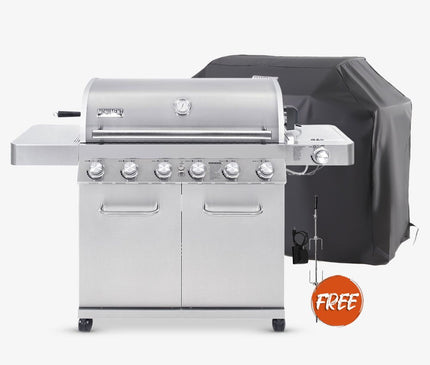 Monument Grills Full Stainless Propane Gas Grill 77352