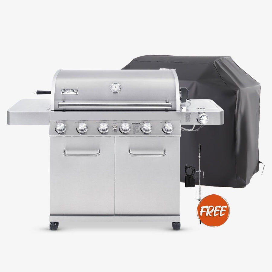 Monument Grills Full Stainless Propane Gas Grill 77352