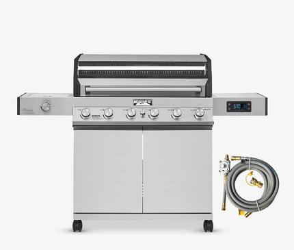 Monument Grills Stainless Smart Tech Natural/Propane Gas Grill Denali 605