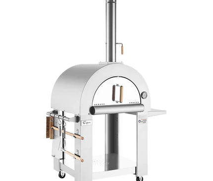 Empava Outdoor Wood Fired Pizza Oven With Side Table EMPV-PG05