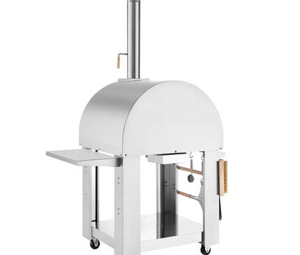 Empava Outdoor Wood Fired Pizza Oven With Side Table EMPV-PG05