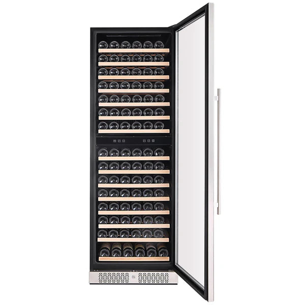 Empava Dual Zone Wine Cooler 70 inch Tall Wine Fridge EMPV-WC08D