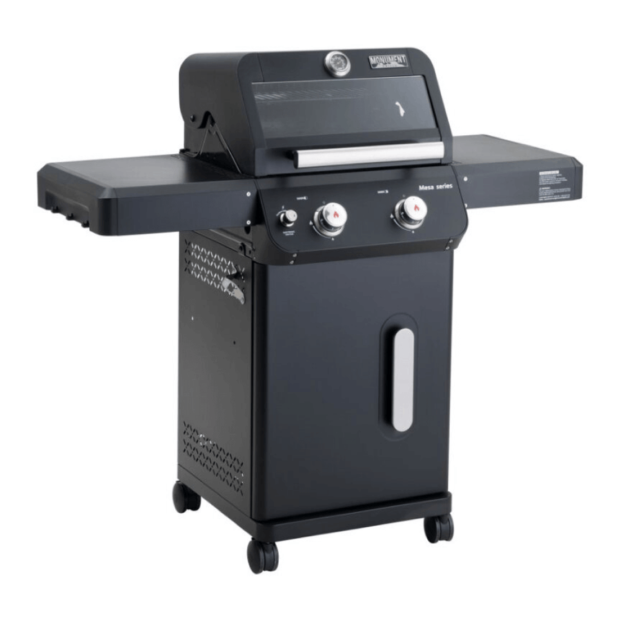 Monument Grills Mesa 220 | Black Foldable Propane Gas Grill M220