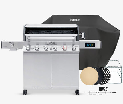 Monument Grills Stainless Smart Propane Gas Grill Denali 605Pro