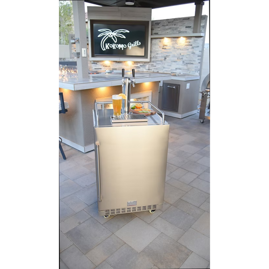 Professional Luxury Outdoor Kitchen Kegerator KO-LUX-KEG