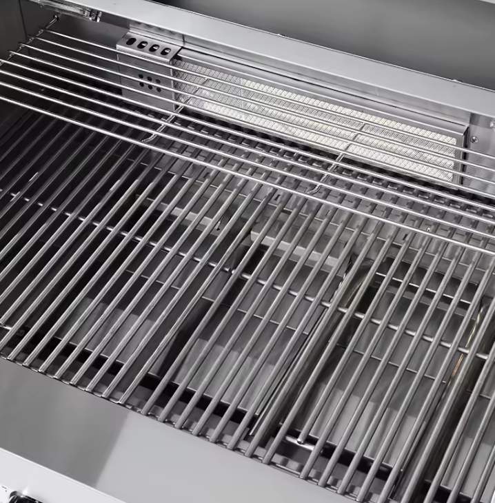 Outdoor Kitchen Stainless Steel Drop in 32 Inch Gas 4 Burners With Infrared Rear Burner BBQ Grill for Party