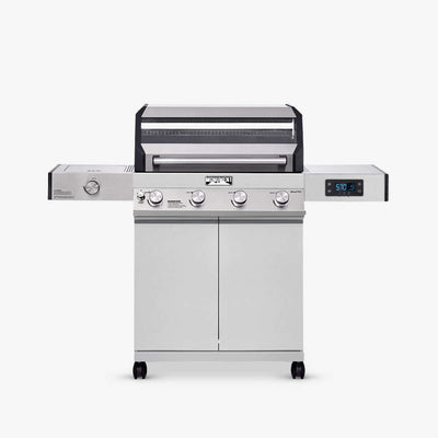 Monument Grills Denali 405 | Stainless Smart Tech Propane Gas Grill D405