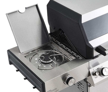 Monument Grills Denali 405 | Stainless Smart Tech Propane Gas Grill D405