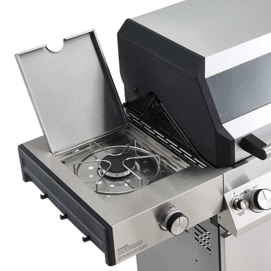 Monument Grills Denali 405 | Stainless Smart Tech Propane Gas Grill D405
