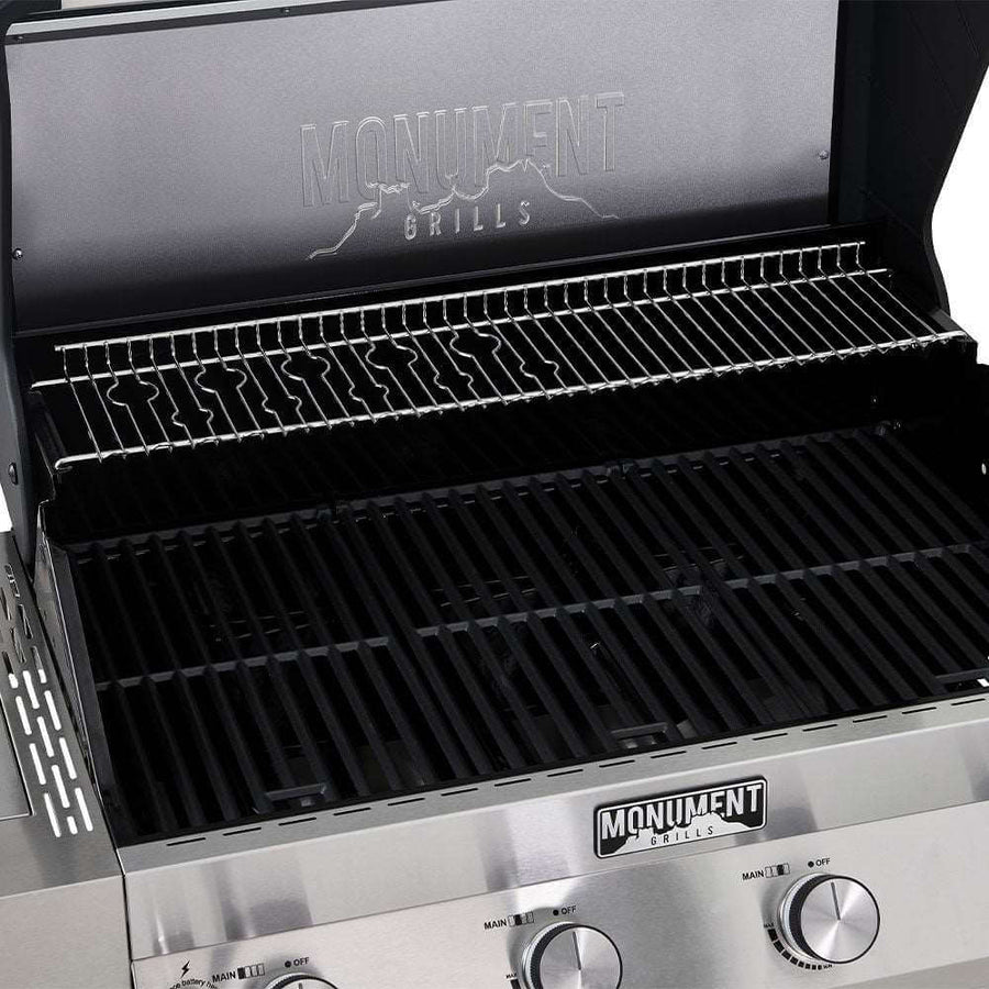 Monument Grills Denali 405 | Stainless Smart Tech Propane Gas Grill D405