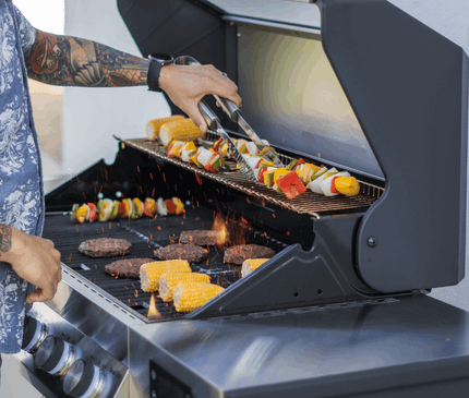 Monument Grills Denali 405 | Stainless Smart Tech Propane Gas Grill D405