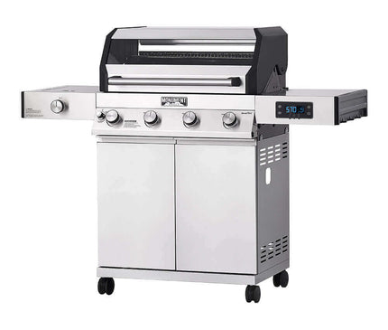 Monument Grills Denali 405 | Stainless Smart Tech Propane Gas Grill D405
