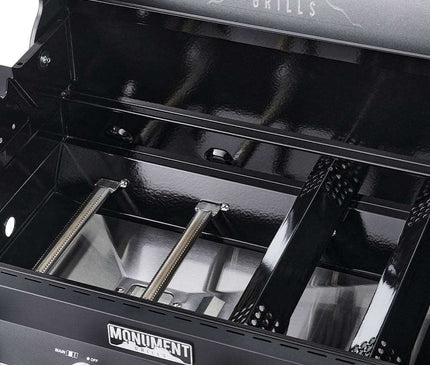 Monument Grills Black Smart Tech Propane Gas Grill Denali 425