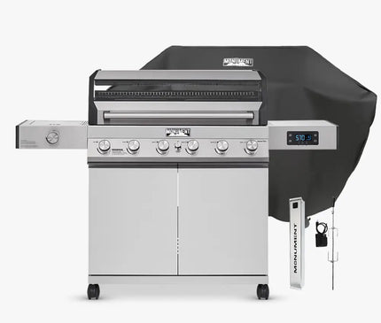 Monument Grills Stainless Smart Tech Natural/Propane Gas Grill Denali 605