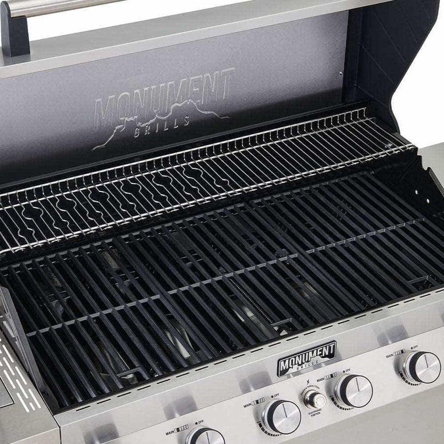 Monument Grills Stainless Smart Tech Natural/Propane Gas Grill Denali 605