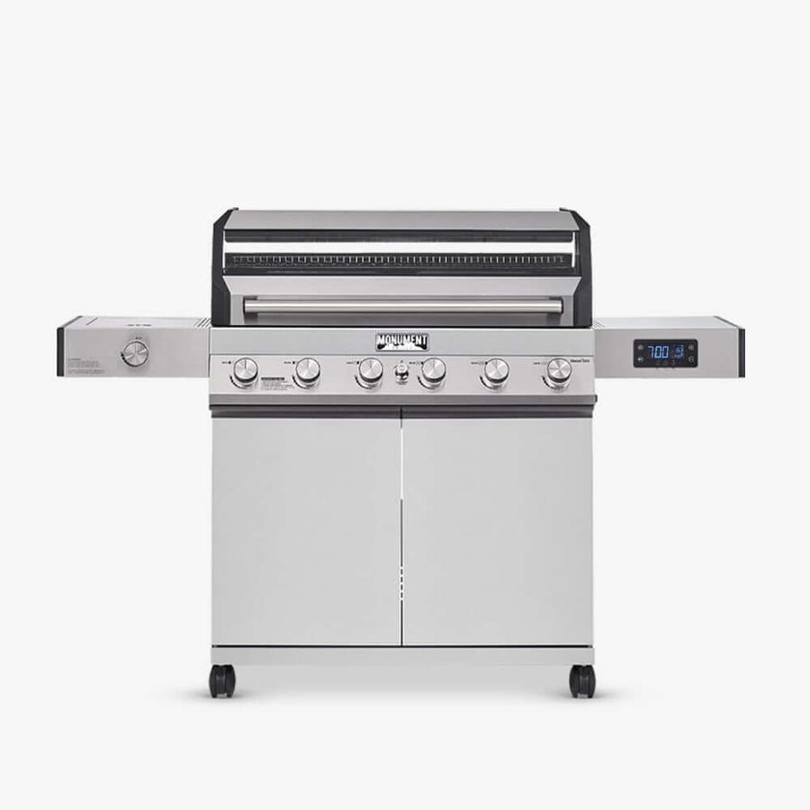 Monument Grills Stainless Smart Tech Natural/Propane Gas Grill Denali 605
