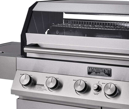 Monument Grills Stainless Smart Tech Natural/Propane Gas Grill Denali 605