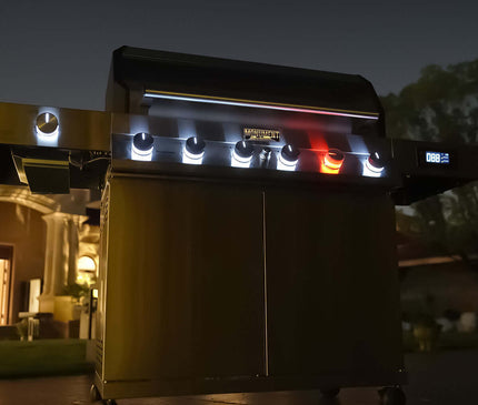Monument Grills Stainless Smart Propane Gas Grill Denali 605Pro